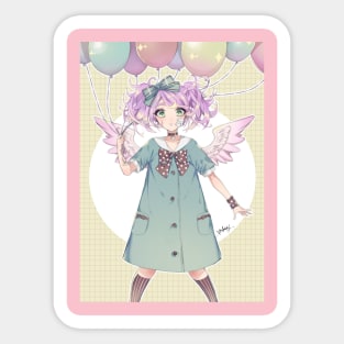 Lolita art Sticker